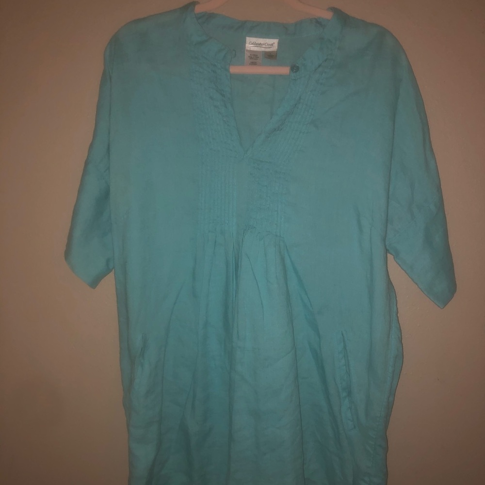 Blue blouse